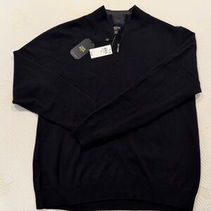 NWT Club Room Men's Cashmere Black Sweater